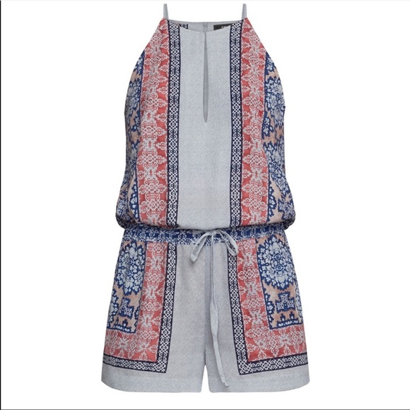 BCBG Junpsuit Romper Tyra Blossoms Print - Picture 1 of 6
